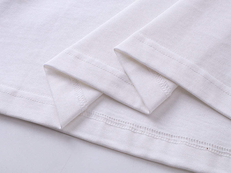 Classic embroidered logo short sleeved T-shirt