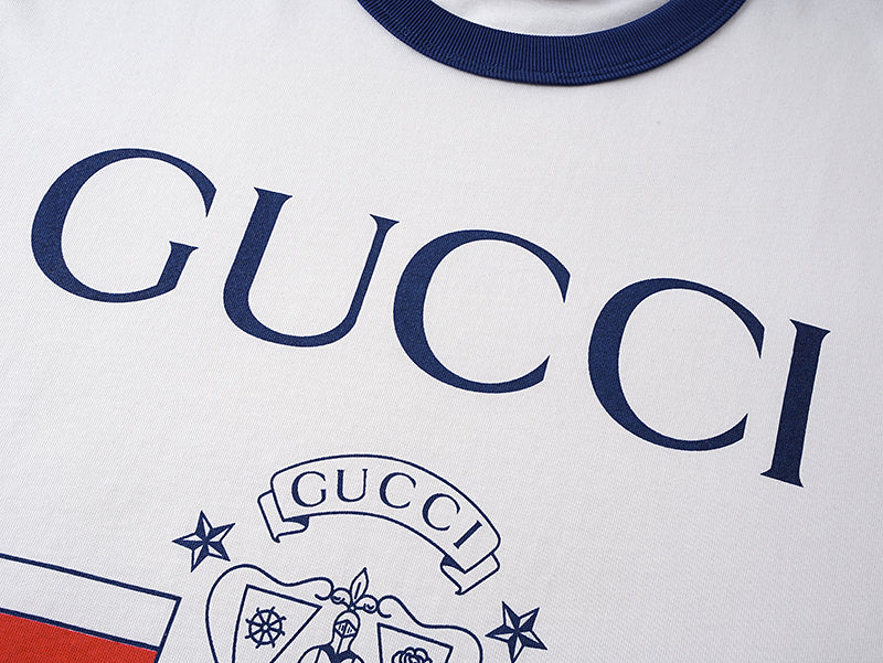 Latest Summer Logo Embroidered T-shirt