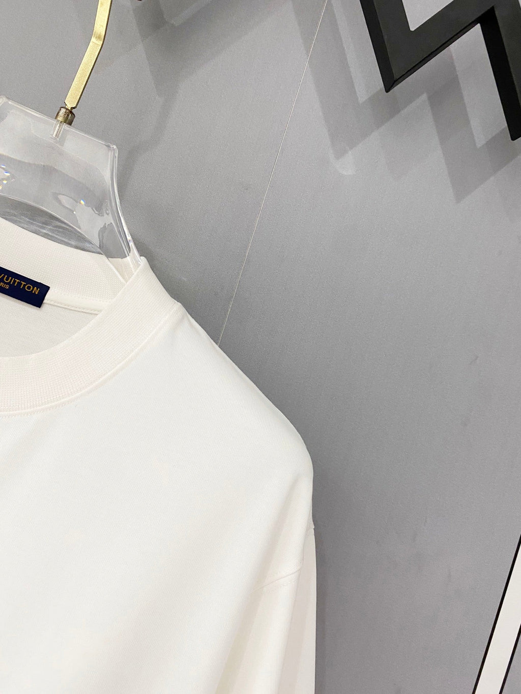 Classic letter printed pure cotton T-shirt -014