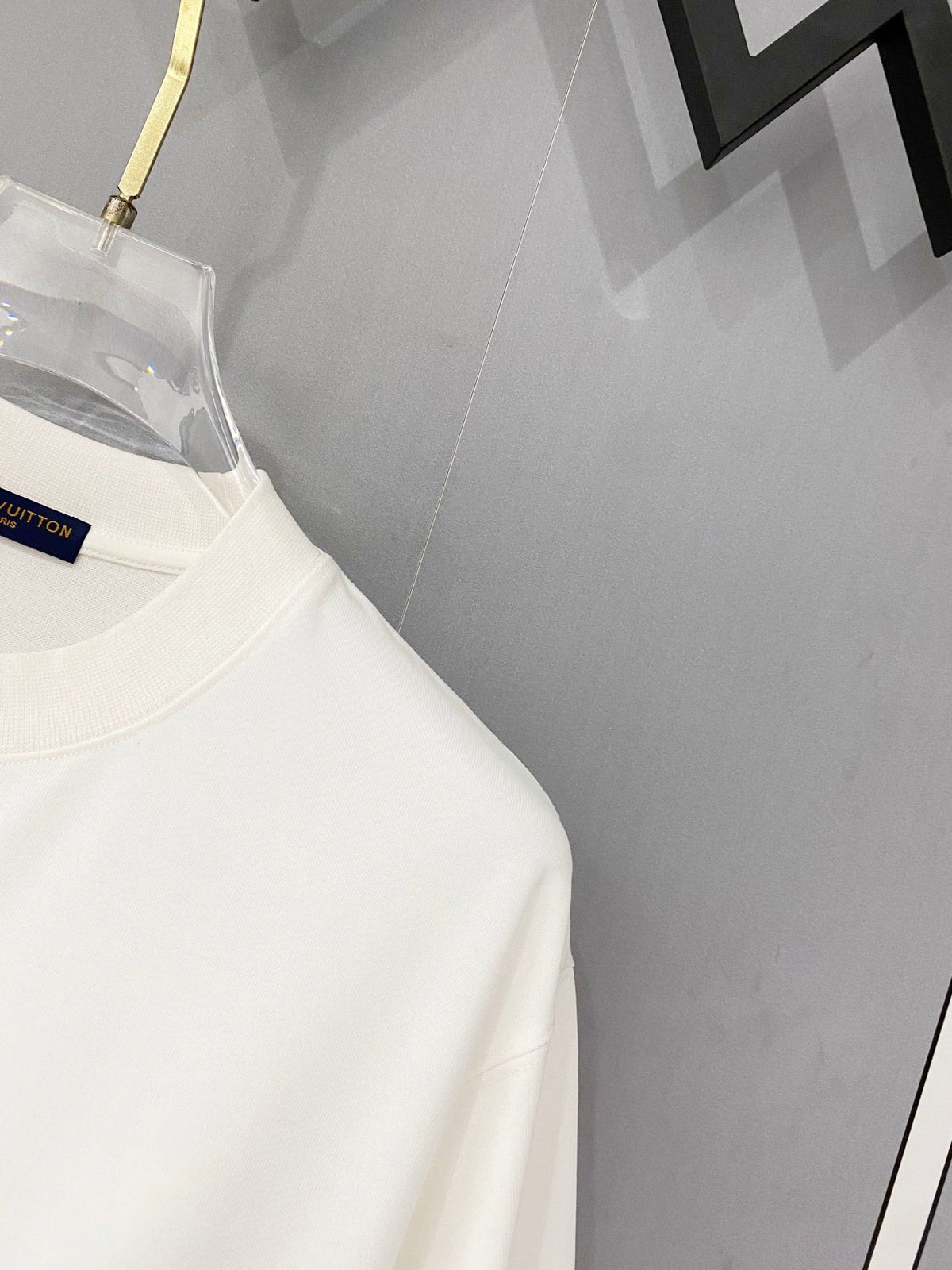 Classic letter printed pure cotton T-shirt -014