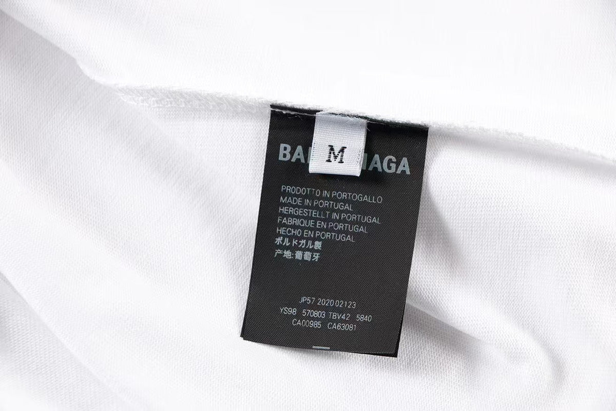 New letter printed short shirt