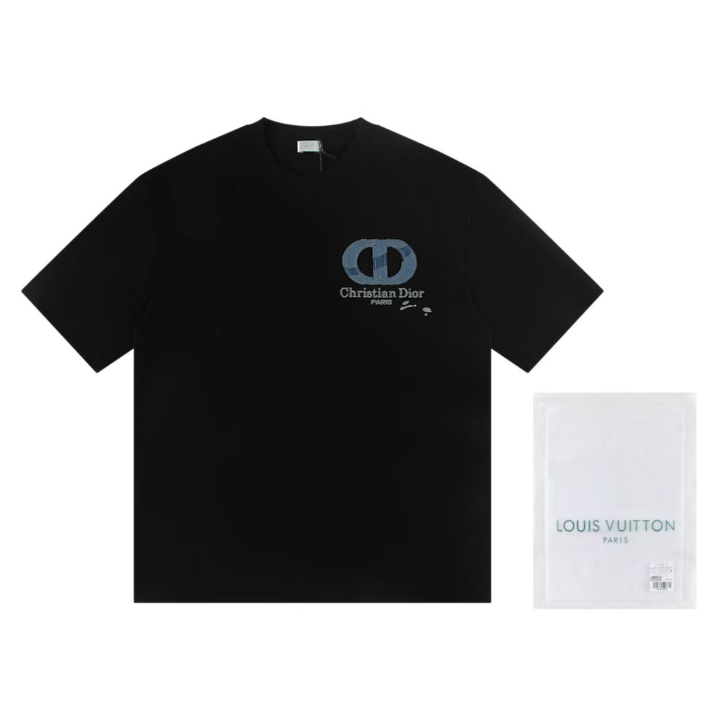 New cow's patch short shirt