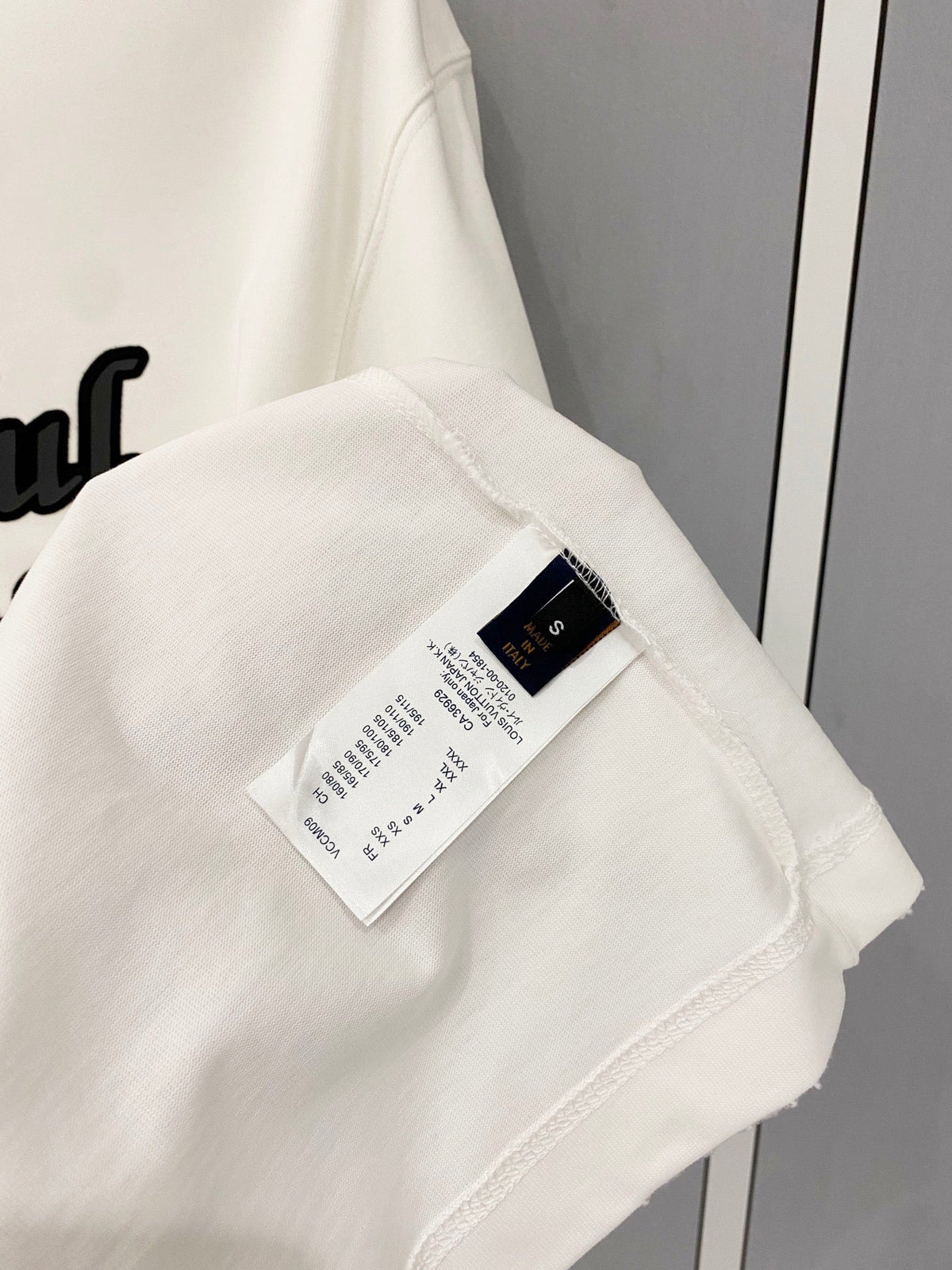 Classic letter printed pure cotton T-shirt