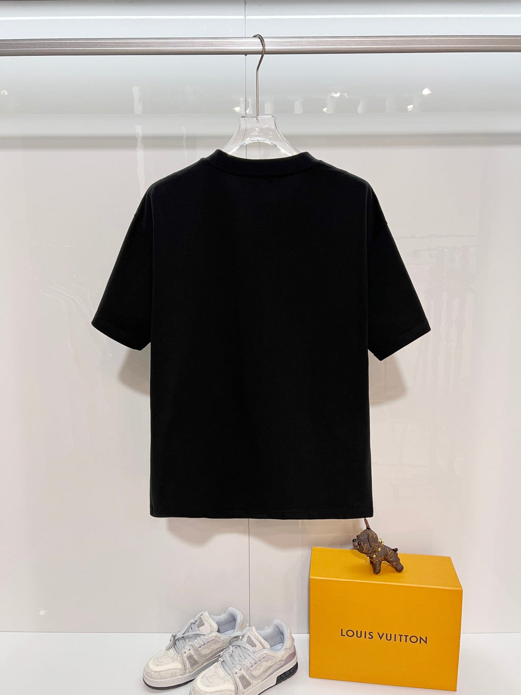 New slogan embroidered logo short sleeved shirt