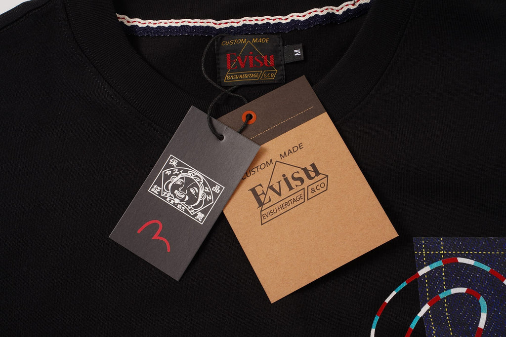 Large M printed casual loose round neck short sleeved T-shirt