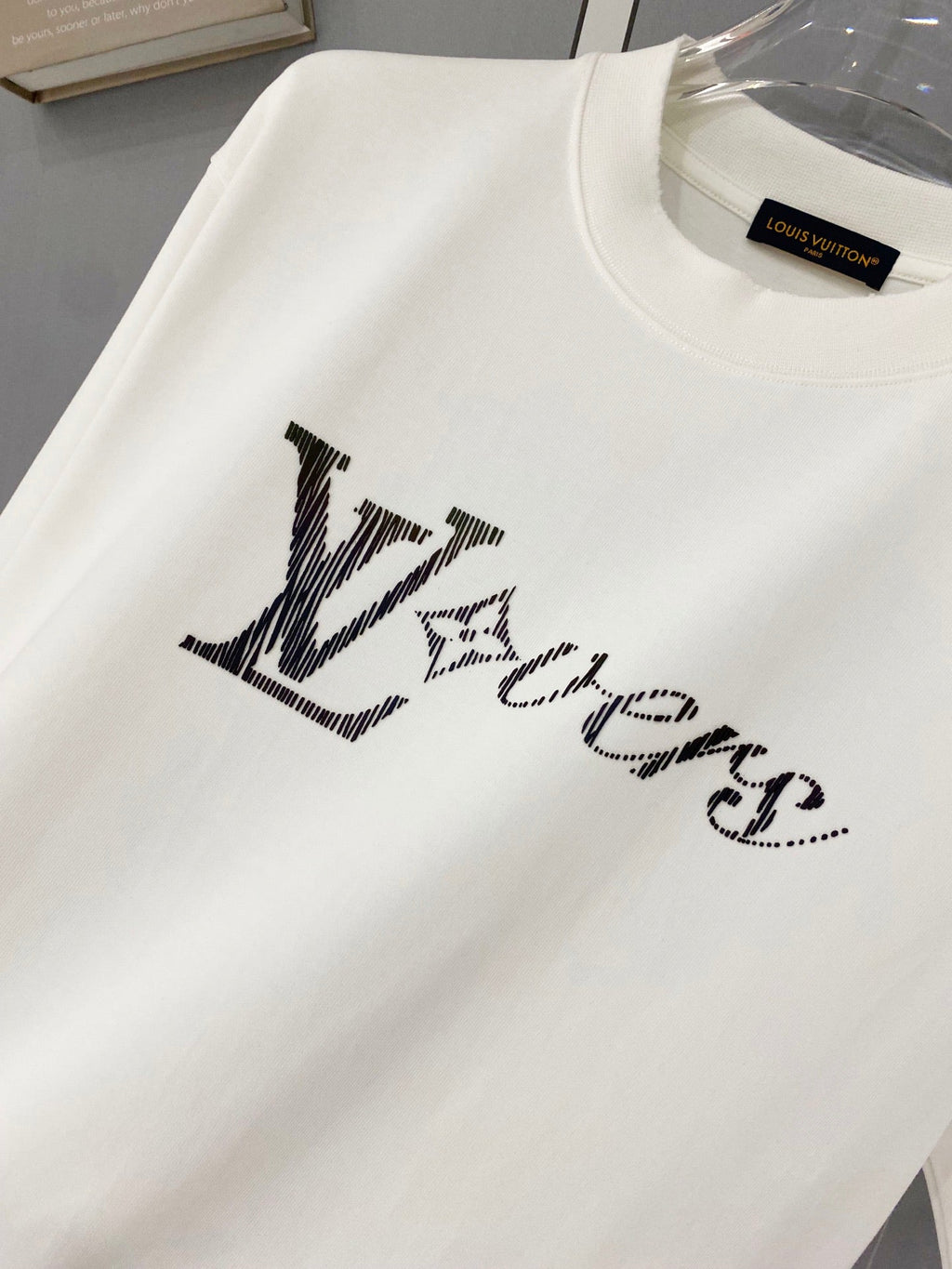 Classic letter printed pure cotton T-shirt -011