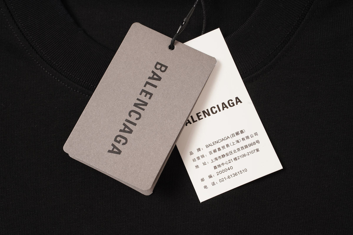 Cotton vintage stage printed short sleeved T-shirt