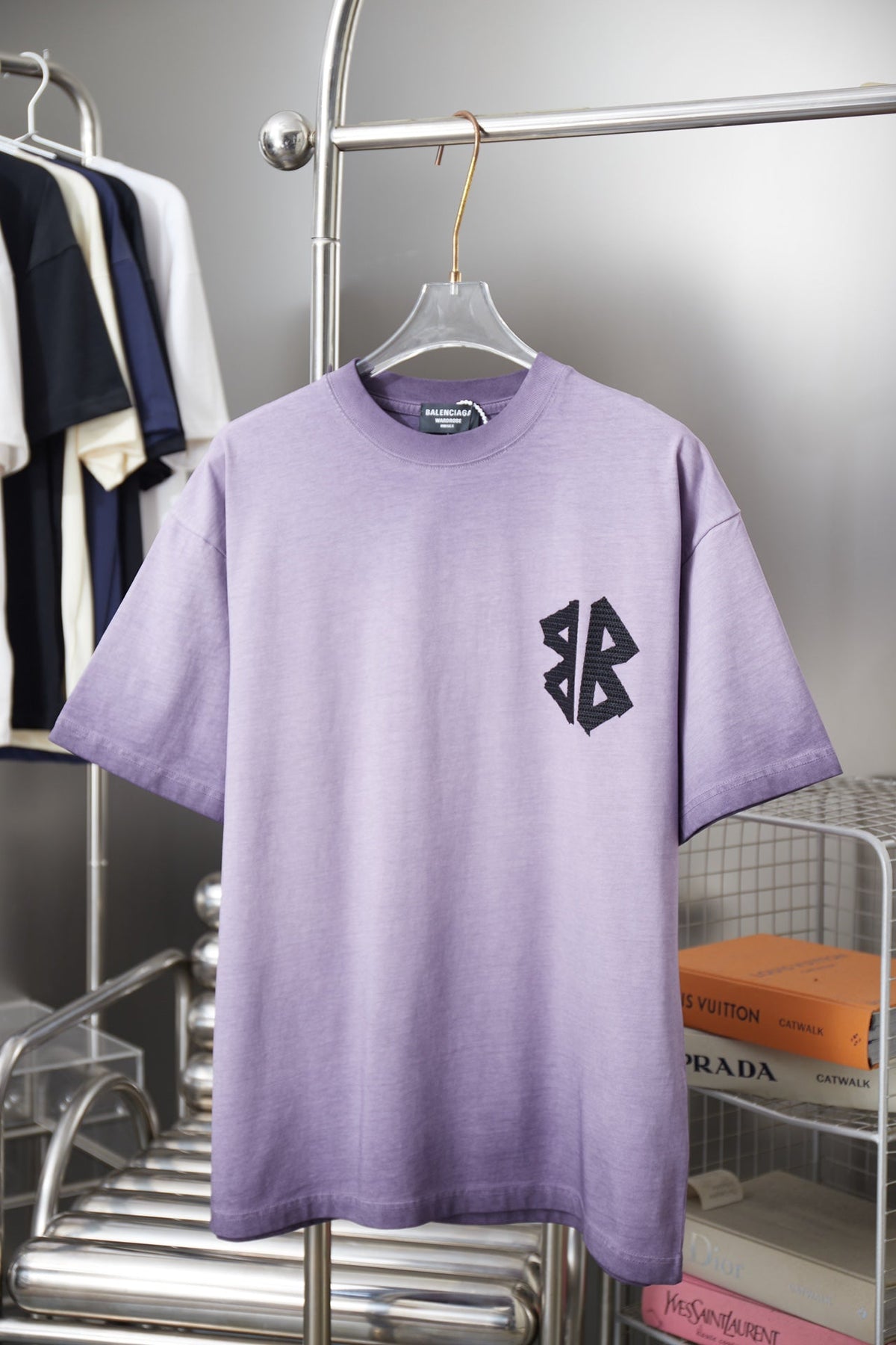 Letter towel short sleeved