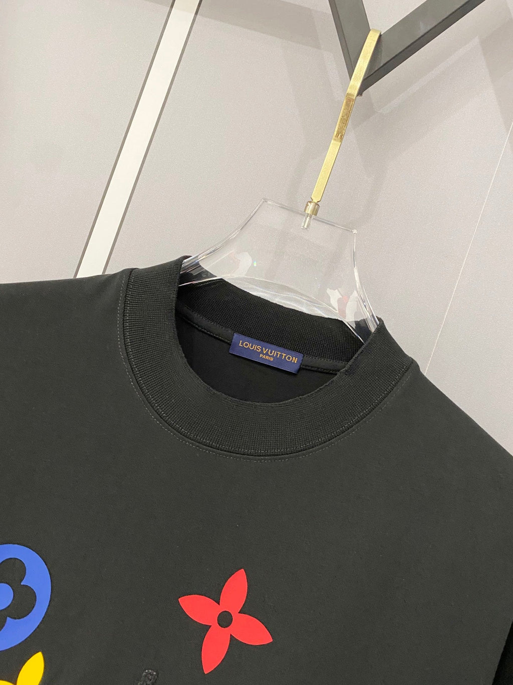 Classic letter printed pure cotton T-shirt -010