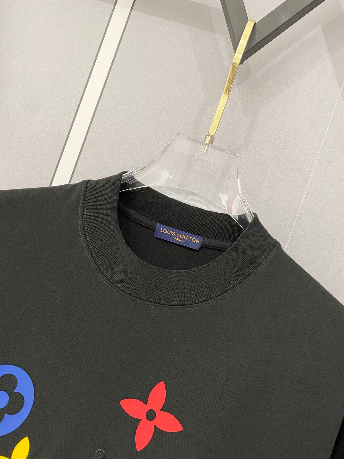 Classic letter printed pure cotton T-shirt -010