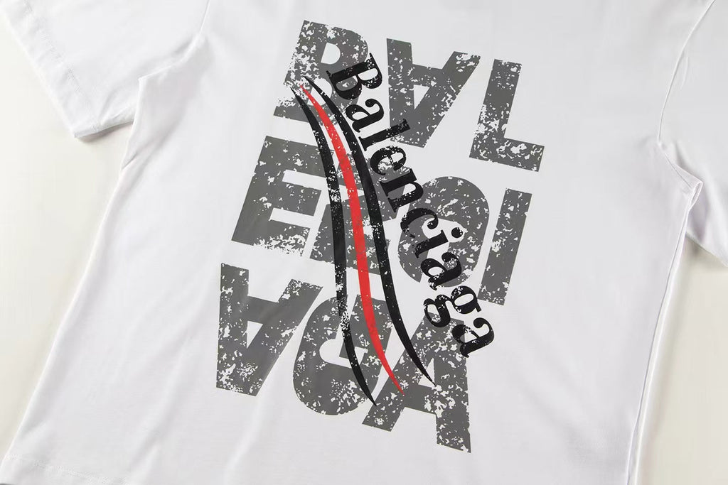 New letter printed short shirt
