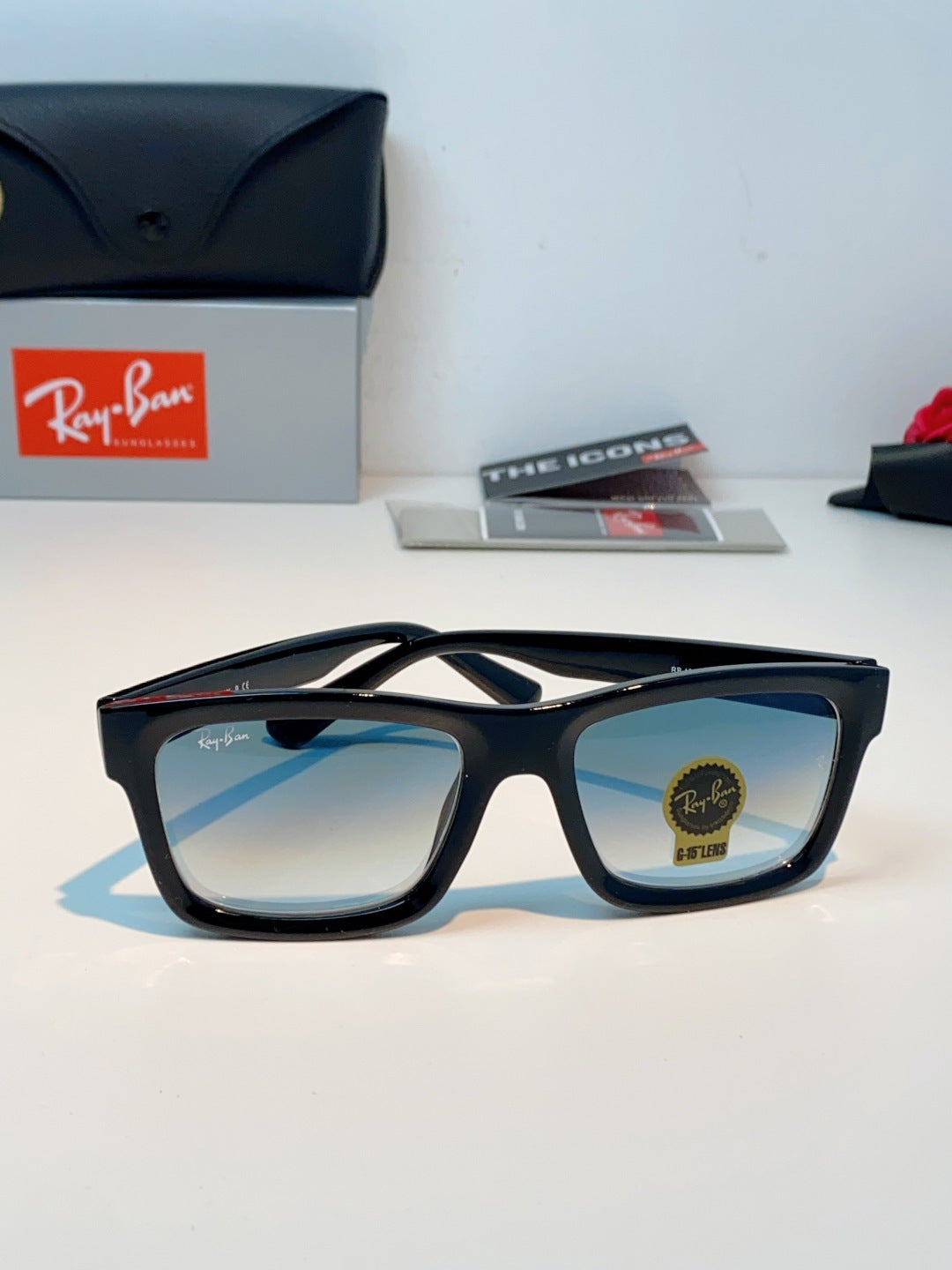 High quality tempered glass sunglasses for men