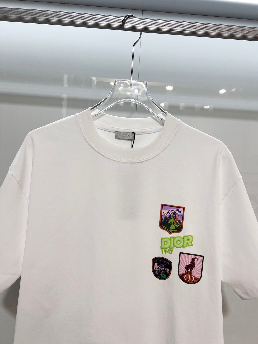 Digital badge letter t-shirt