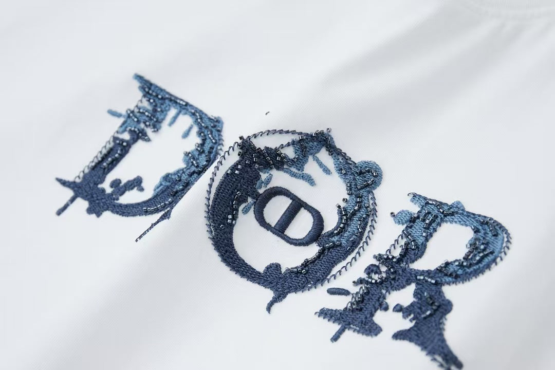New Embroidered Short Sleeves