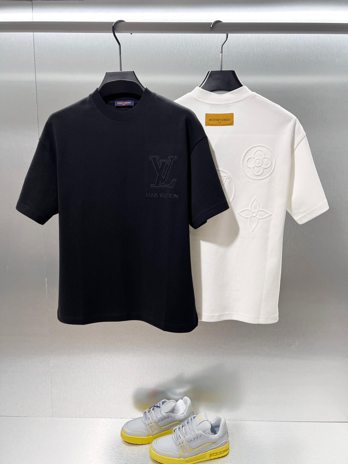 3D Embossed Classic T Shirt