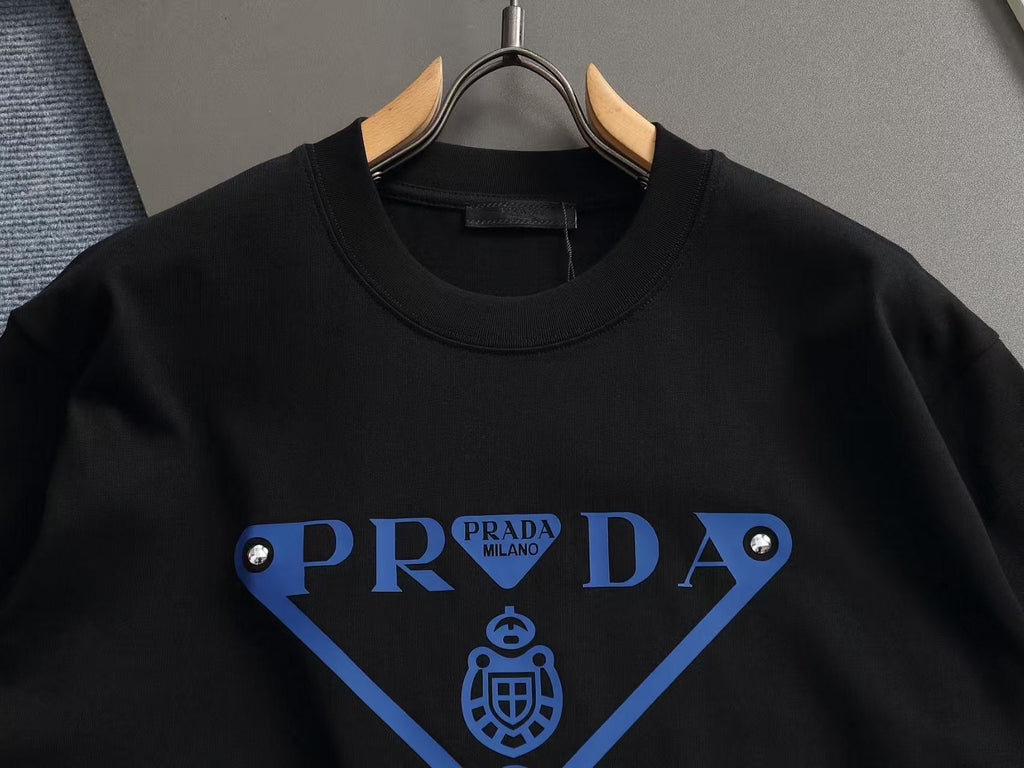 New printed letter short sleeved shirt