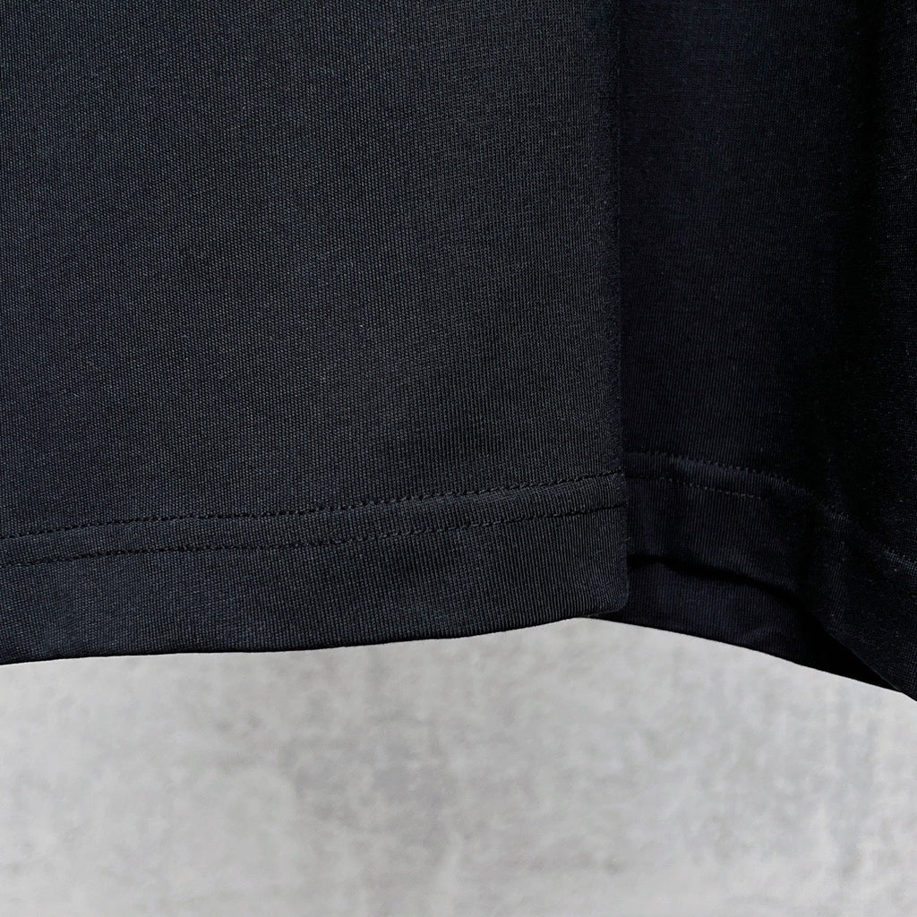 3M printed short sleeved T-shirt with letter embroidery