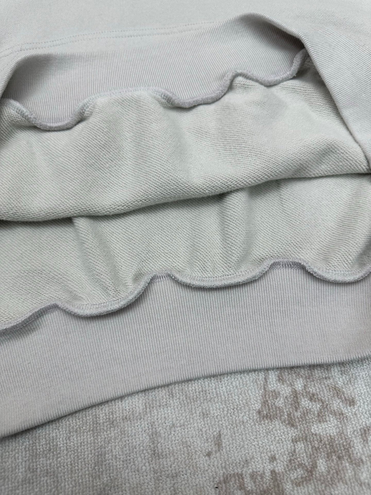 Embroidered Hoodie with Falling Shoulders