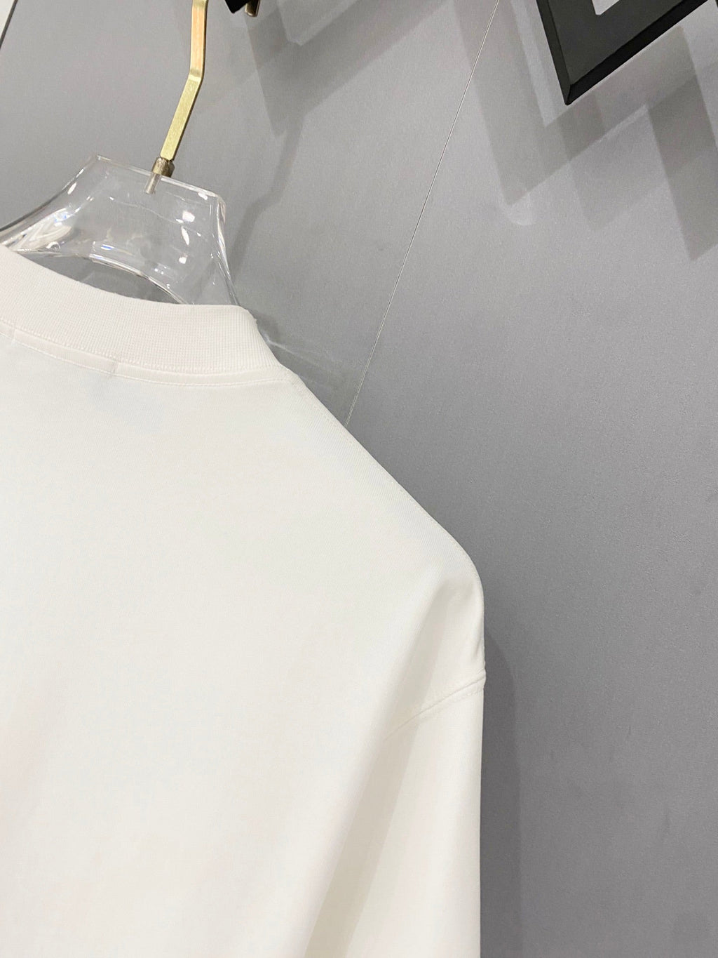 Classic letter printed pure cotton T-shirt -2