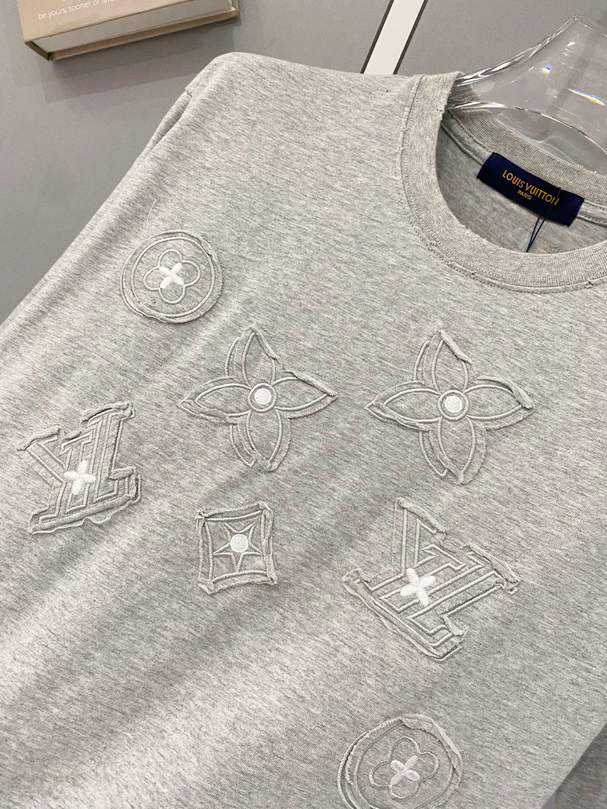 Grind and wash water to make old classic couple casual short sleeved T-shirt