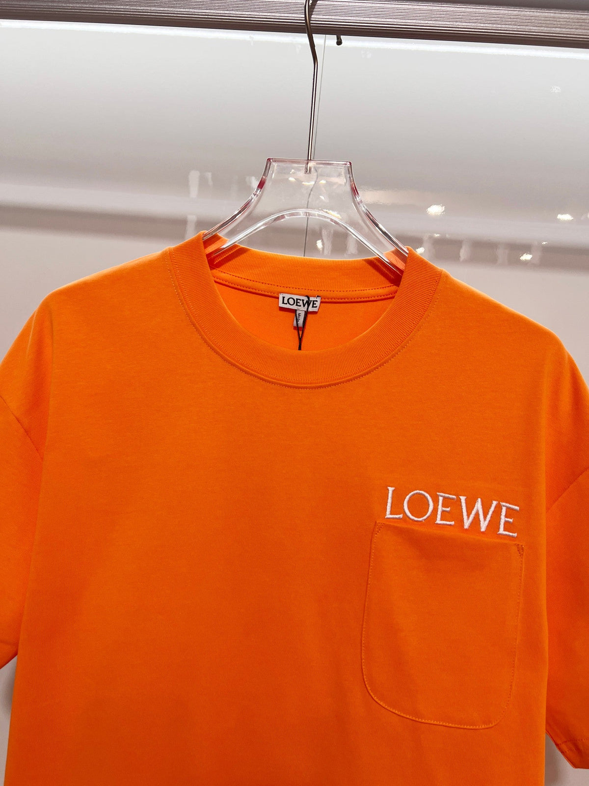 New original fabric splicing pocket T-shirt