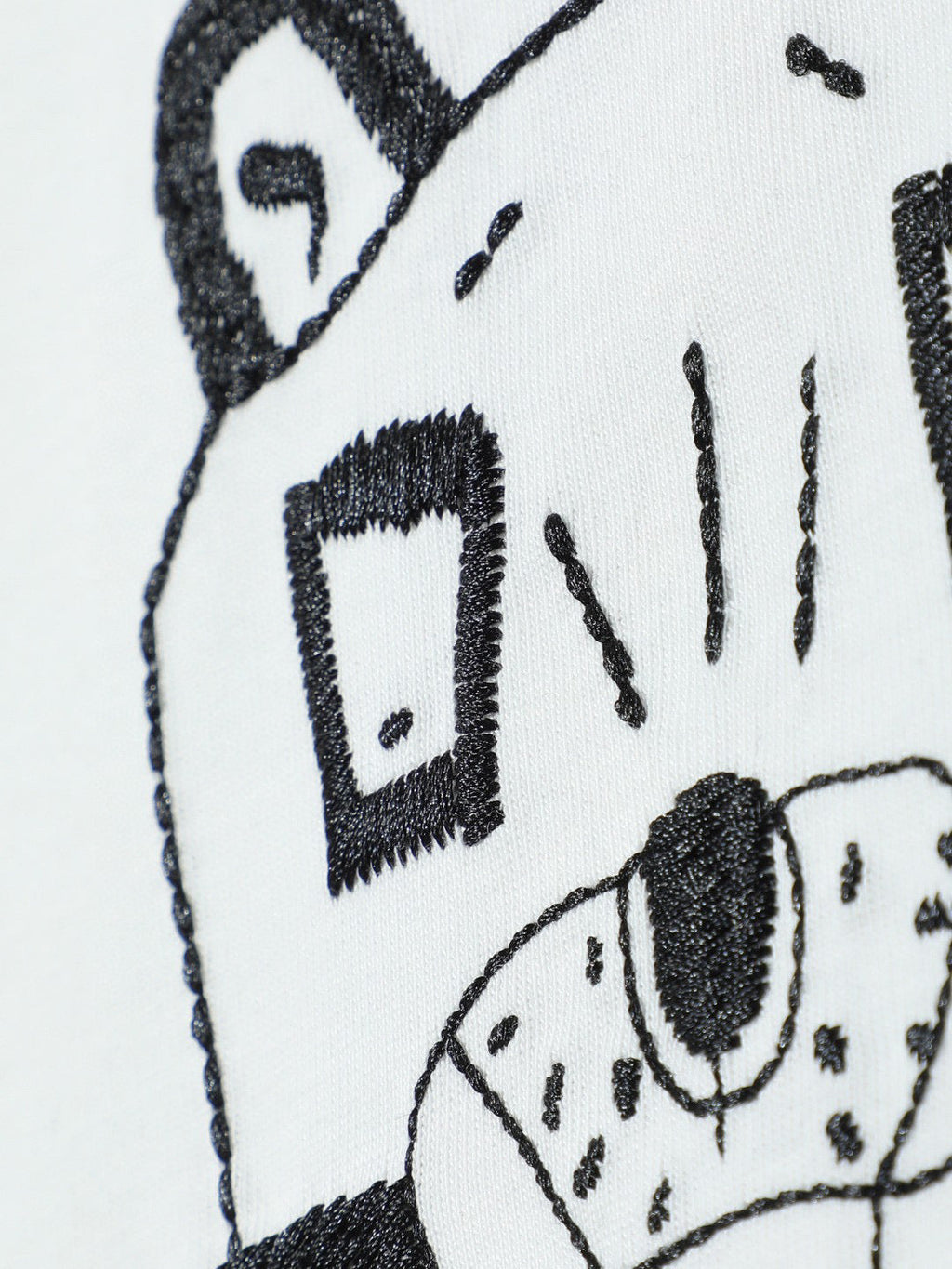 Super cute cartoon animal pattern short sleeved shirt