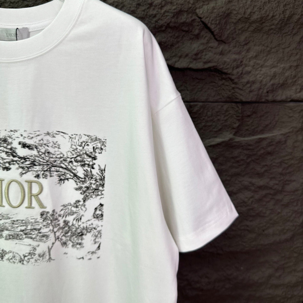 New Embroidery 🪡 Letter logo couple's short sleeved T-shirt