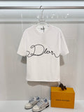 Signature Embroidered Logo Short Sleeve
