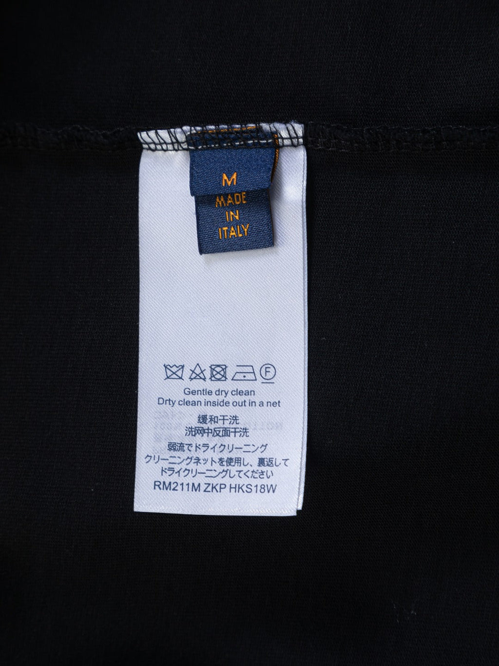 Cowboy patchwork letter embroidered round neck T-shirt