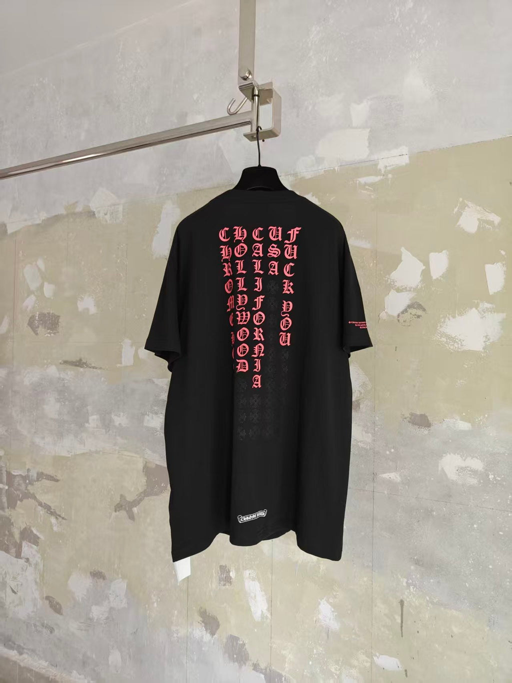Ink hand printed T-shirt