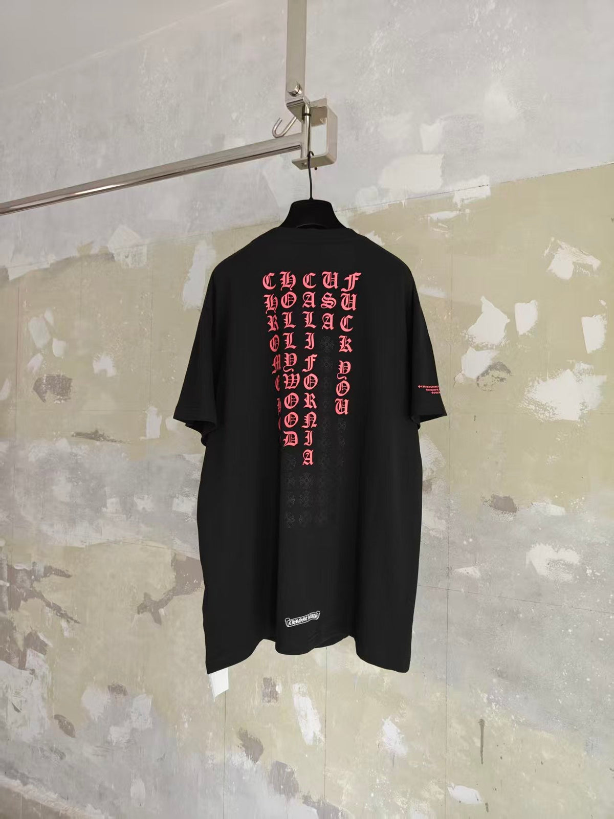 Ink hand printed T-shirt