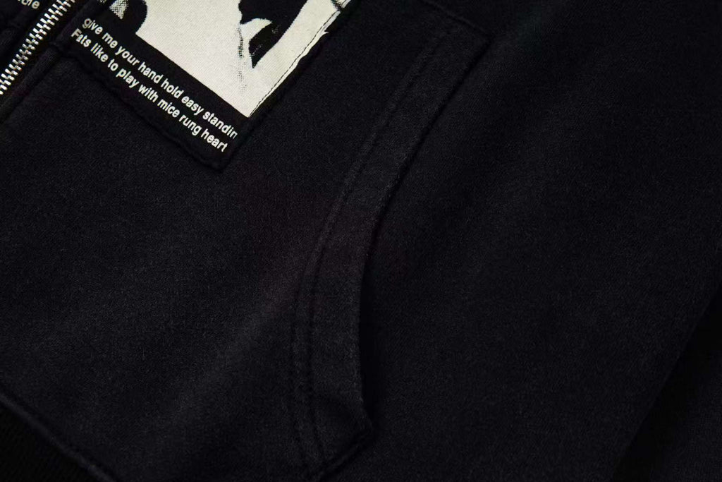 New patch printed jacket