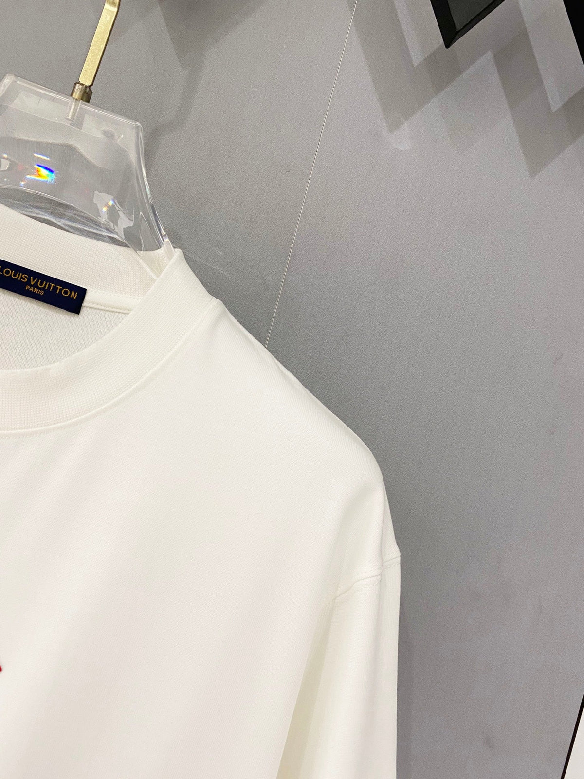 Classic letter printed pure cotton T-shirt -010
