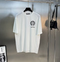 Summer New Classic Sanskrit Horseshoe Printed T-shirt