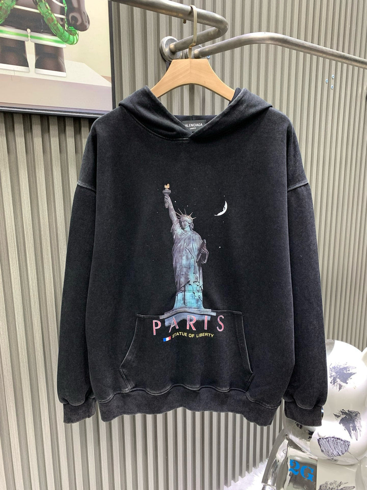 Statue of Liberty hooded sweatshirt