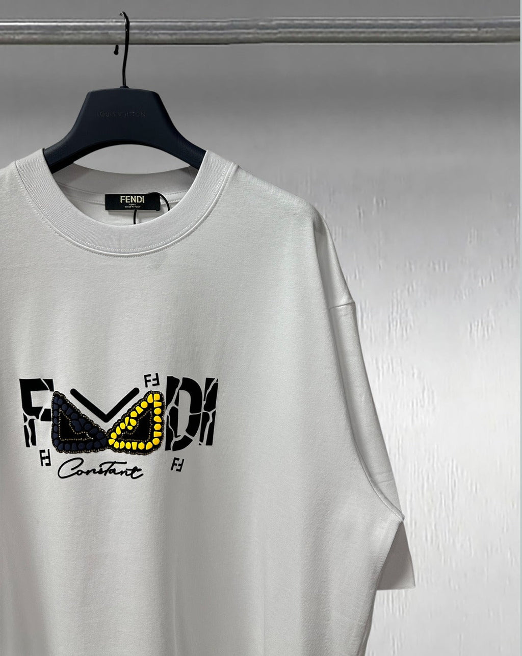 High end rhinestone cloth sticker technology T-shirt short sleeved