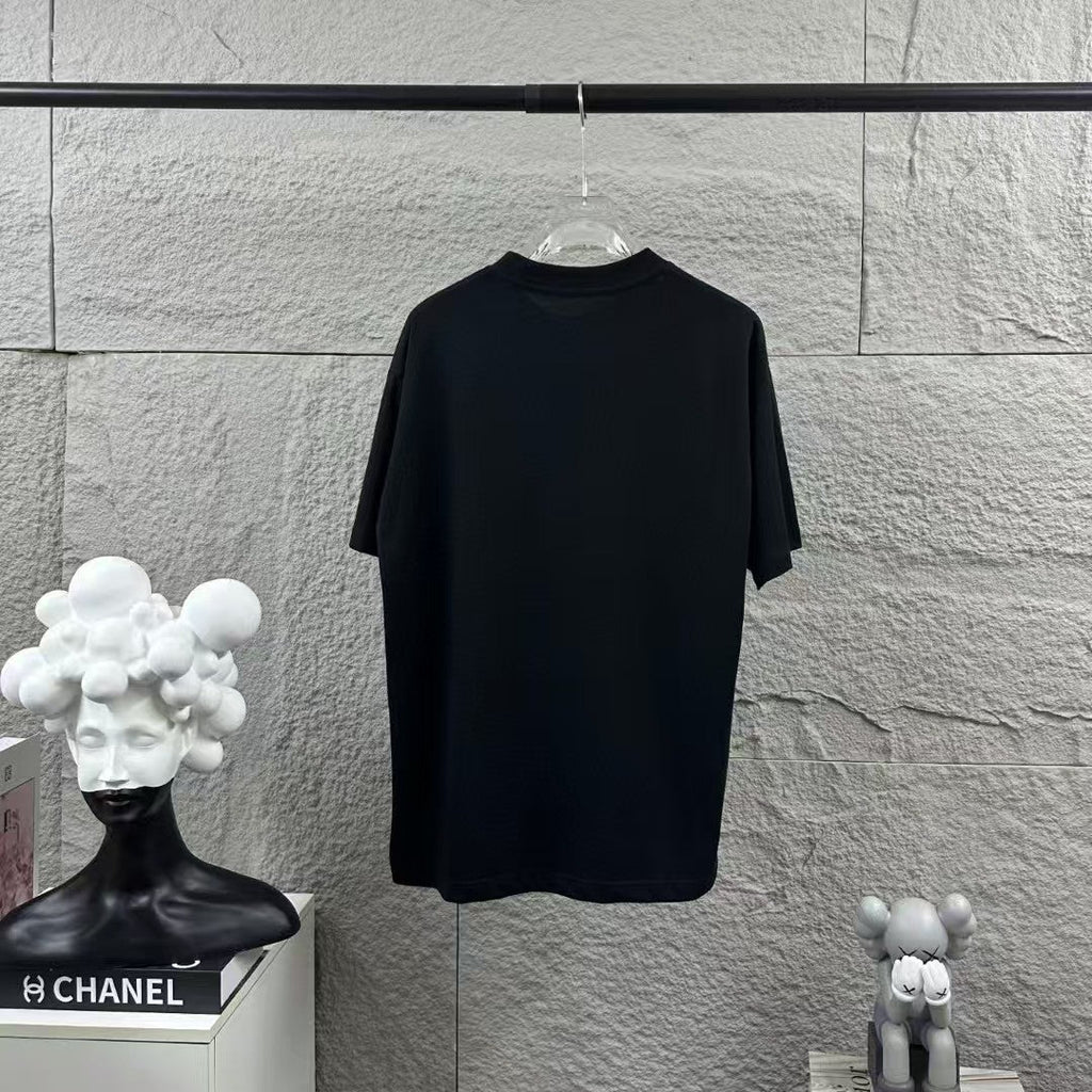 New letter simple embroidered T-shirt