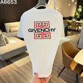 New embroidered letter short sleeved shirt