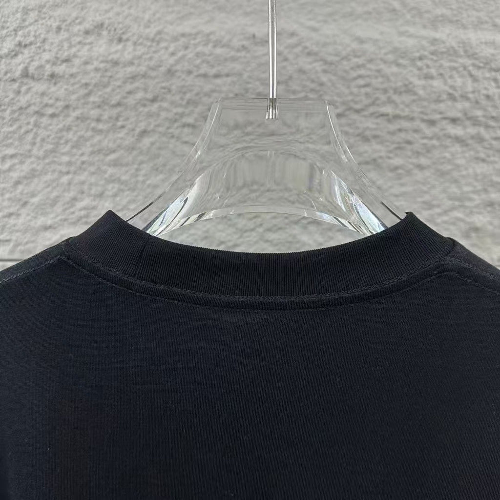 New letter simple embroidered T-shirt