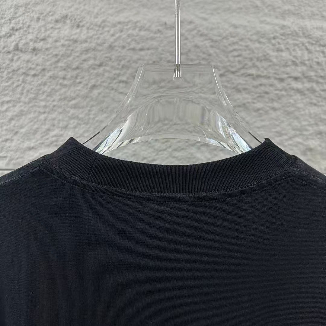 New letter simple embroidered T-shirt