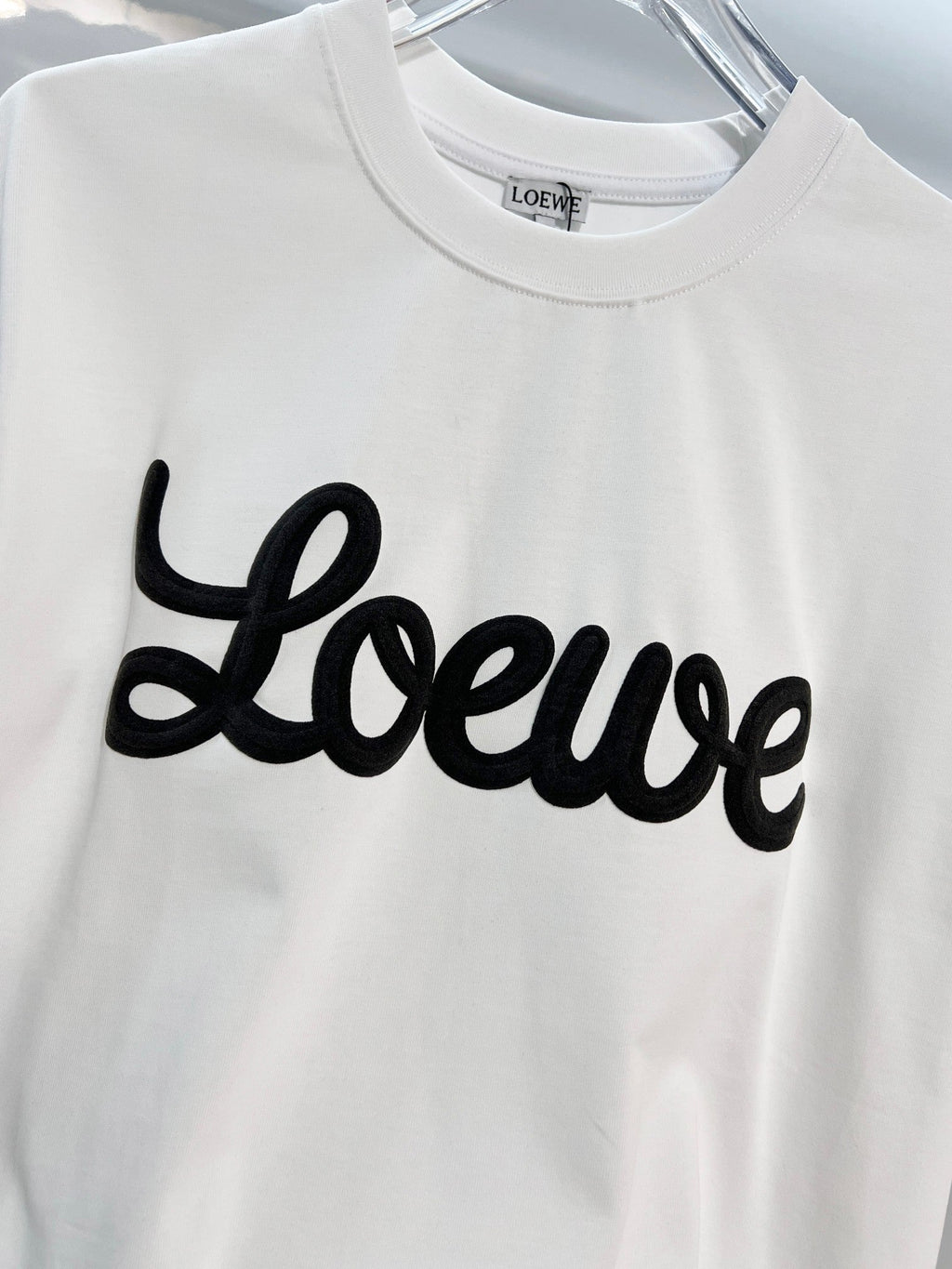 New foam letter short  shirt