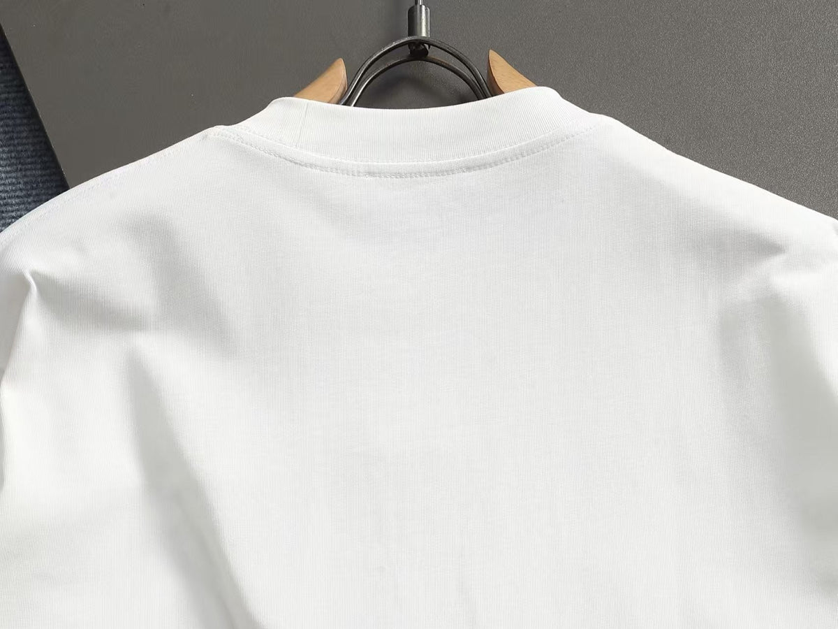 New printed letter short sleeved shirt