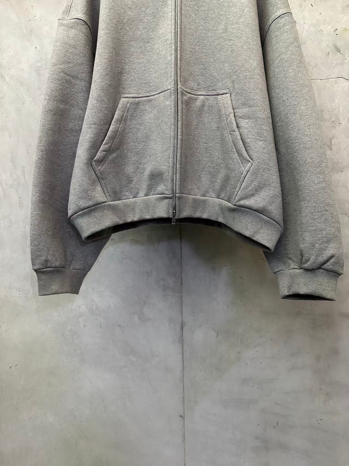 New double ring embroidered hooded jacket