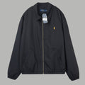 Back double polo player Harrington jacket jacket