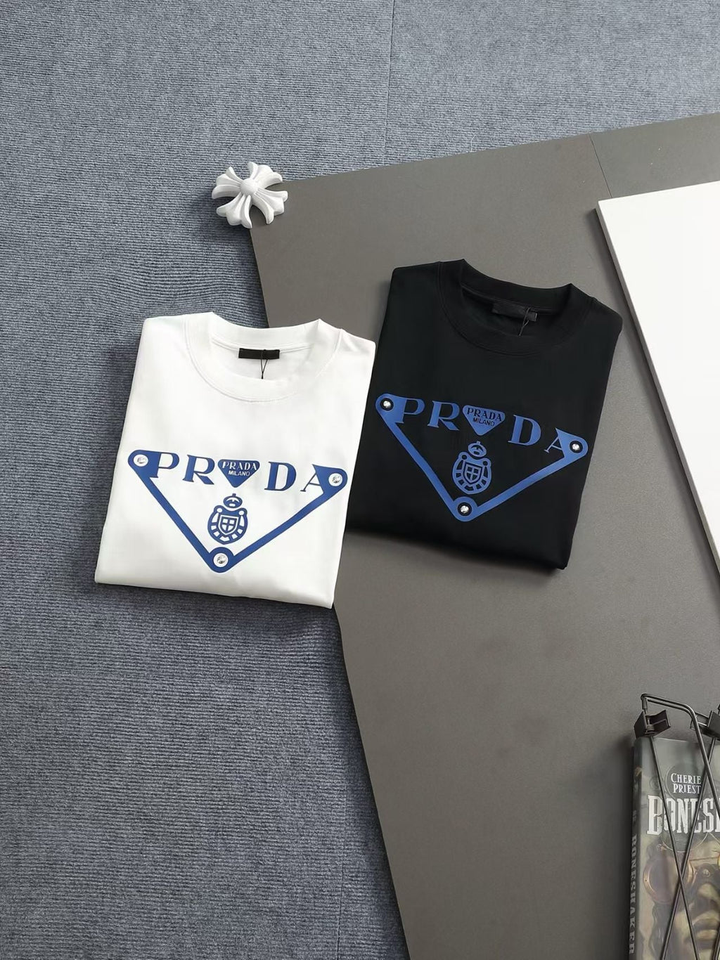 New printed letter short sleeved shirt