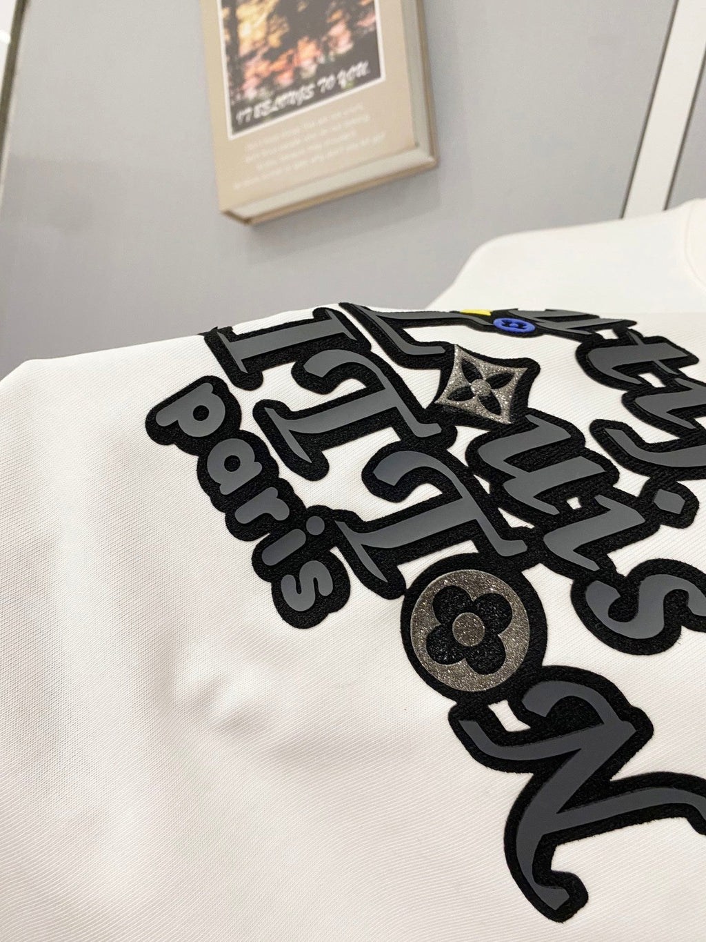 Classic letter printed pure cotton T-shirt