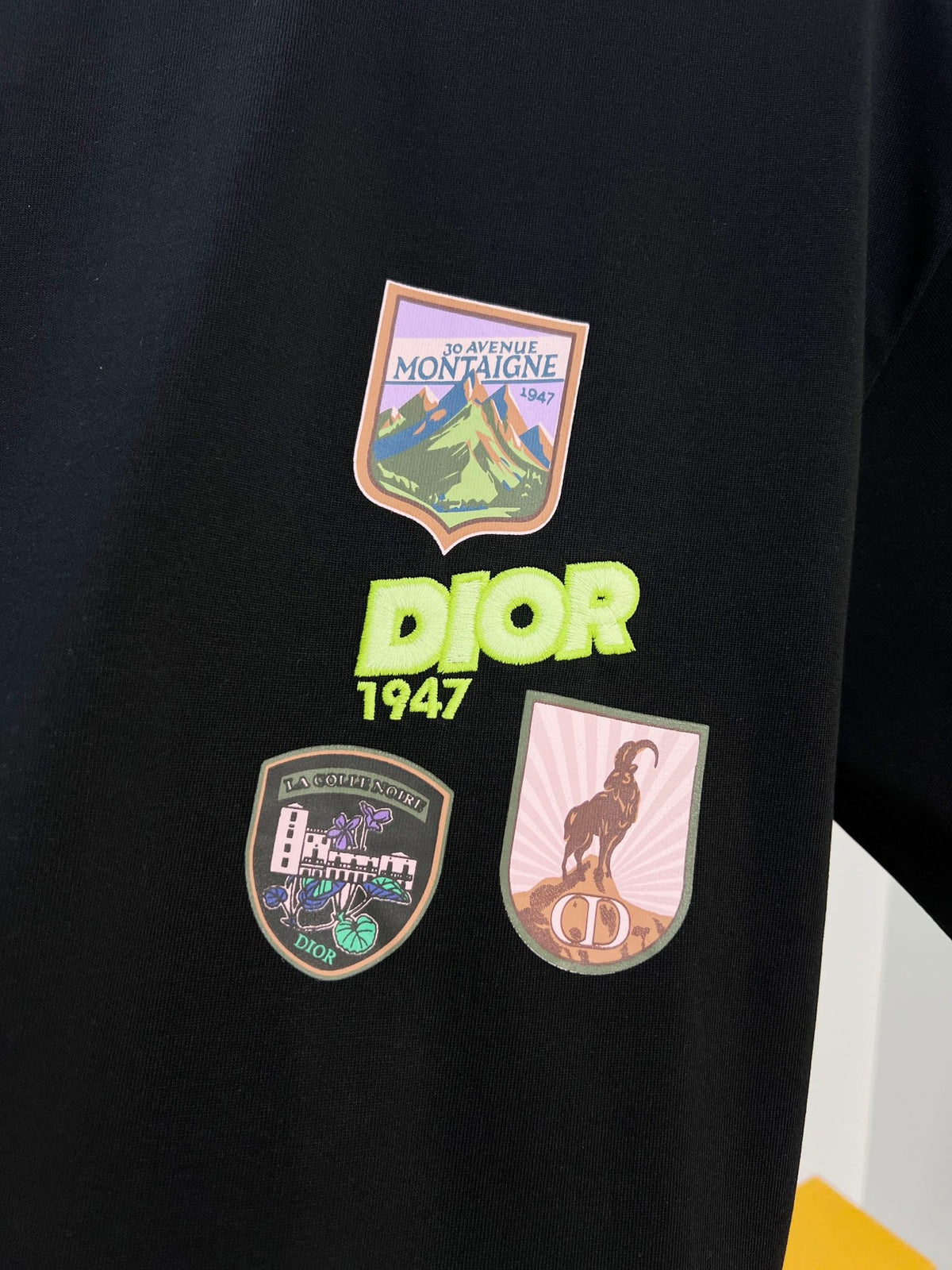 Digital badge letter t-shirt