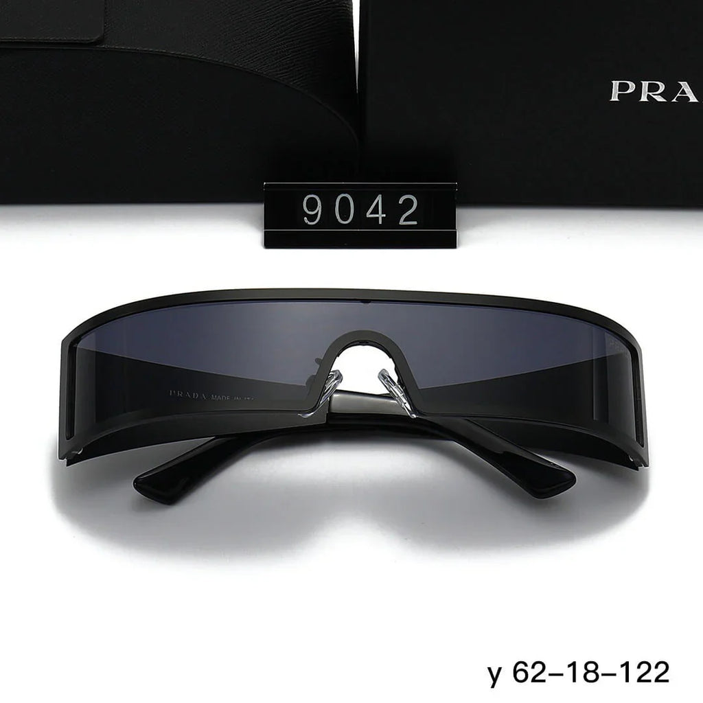 Unique One-Piece Square Sunglasses