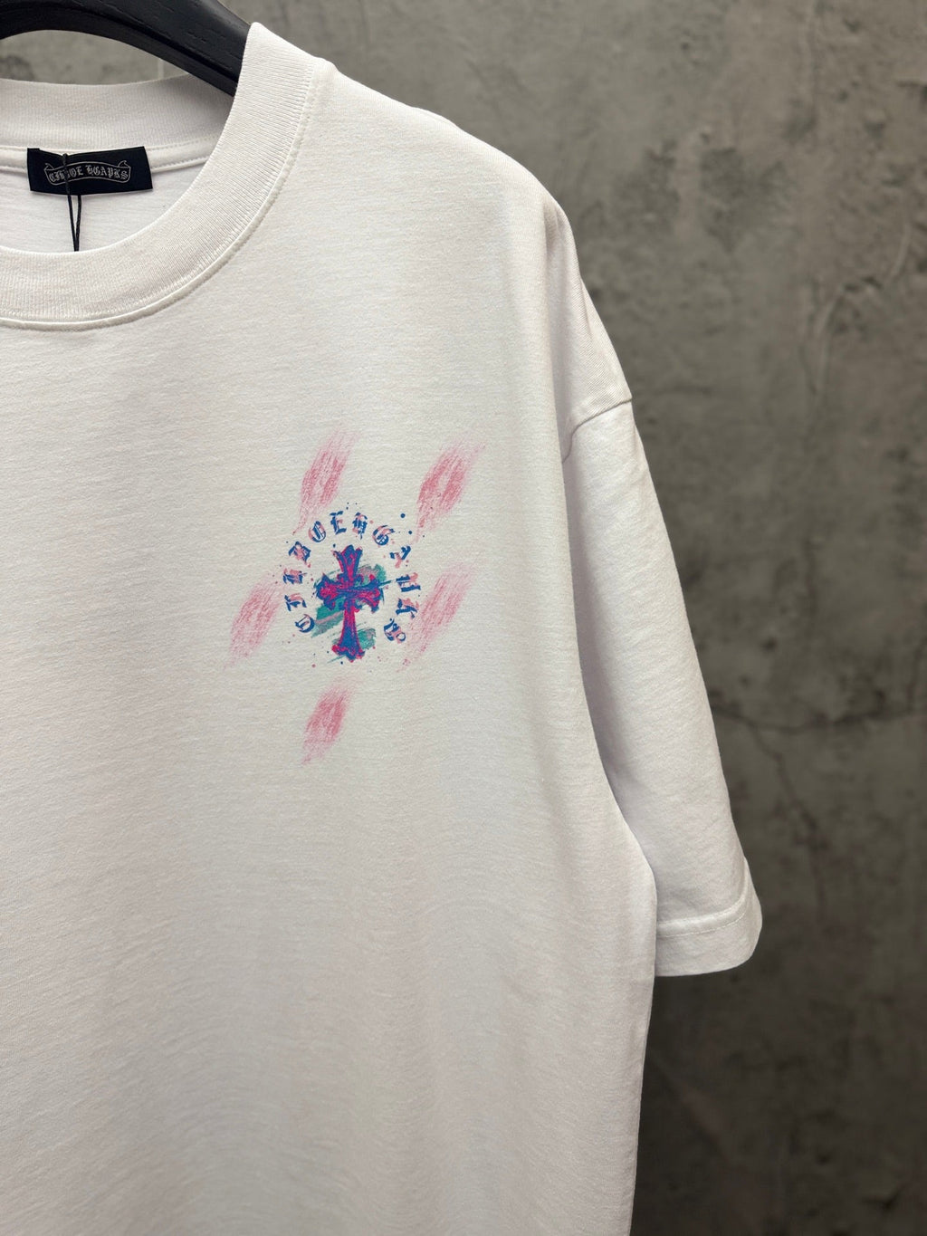 American painted couple short sleeved shirt