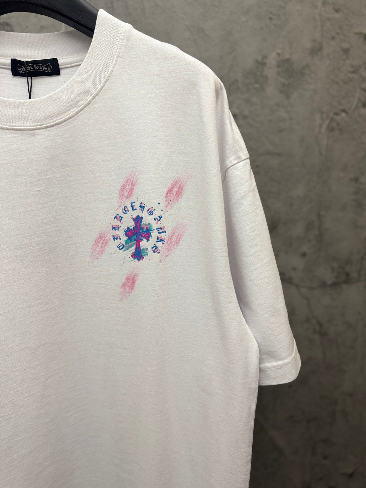 American painted couple short sleeved shirt